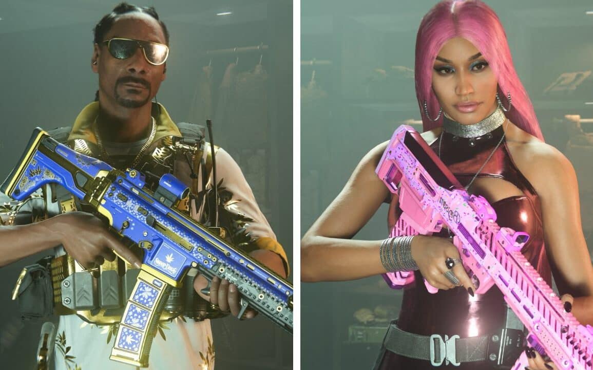 Nikki Minaj and Snoop Dogg Call of Duty Warzone