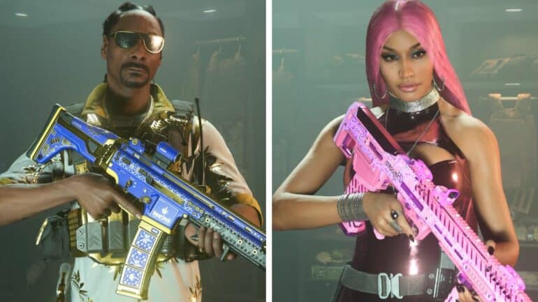 Nikki Minaj and Snoop Dogg Call of Duty Warzone