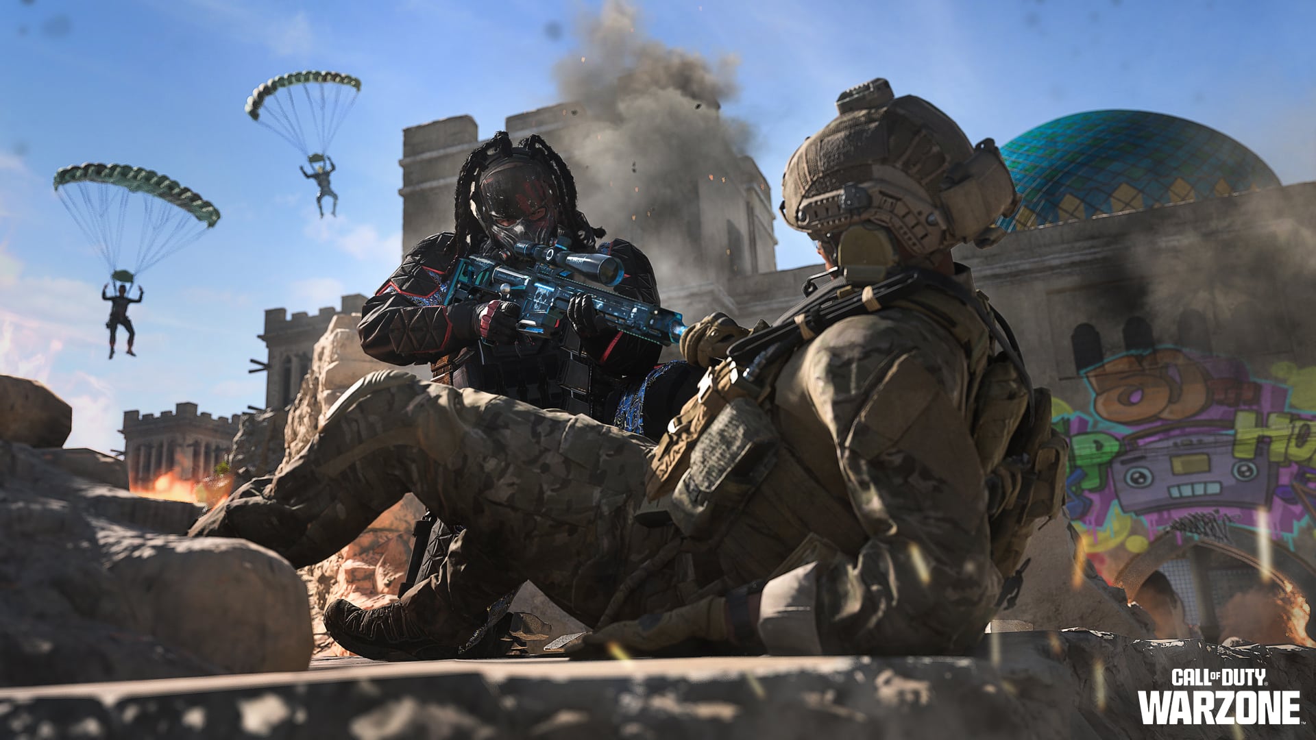 Modern Warfare 2 and Warzone In game screenshot