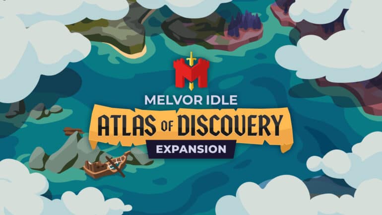 Melvor Idle Atlas of Discovery Key Art