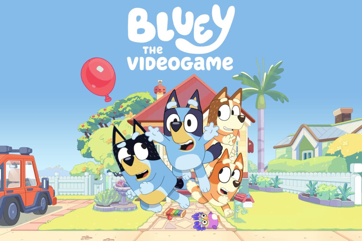 Bluey The Videogame key art