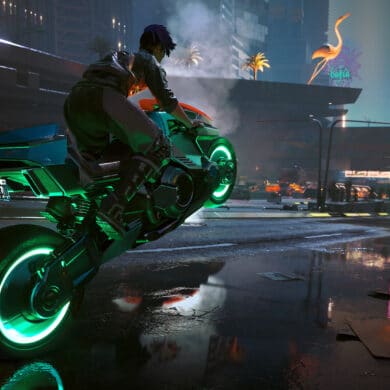 Cyberpunk 2077 Bike in Phantom Liberty