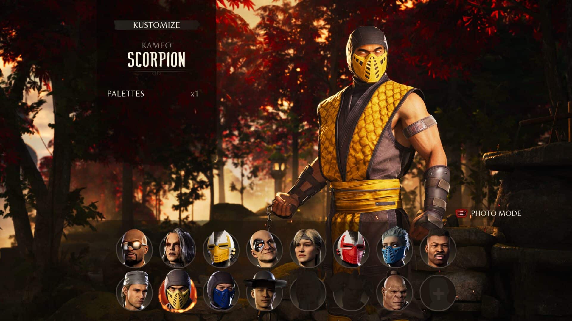 Scorpion Kameo - Mortal Kombat 1