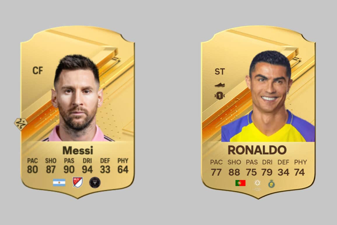 Ronaldo vs Messi: Who is Better in EA Sports FC 24