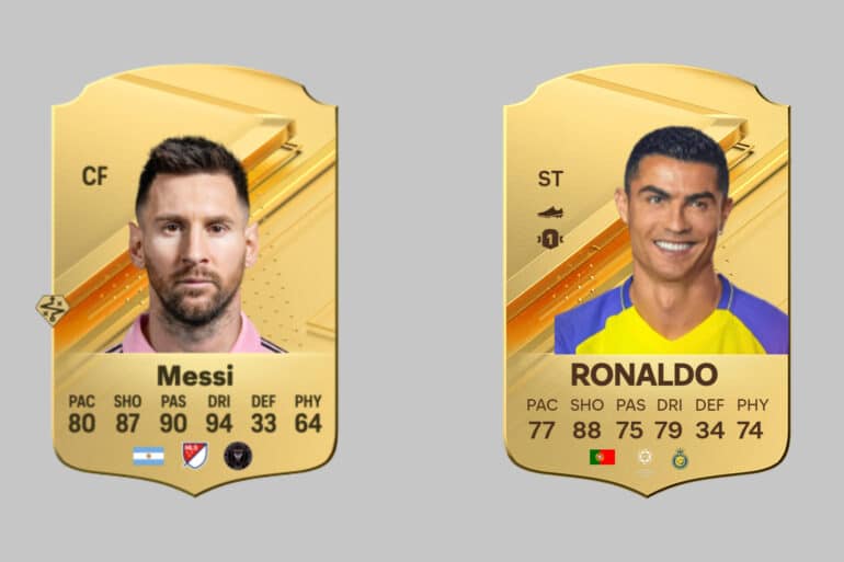 Ronaldo vs Messi EA Sports FC 24