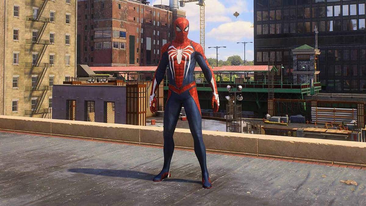 The Advanced Suit in Marvel's Spider-Man 2