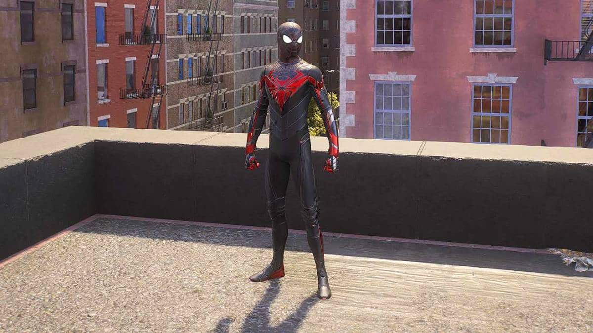 The Advanced Tech Suit in Marvel's Spider-Man 2