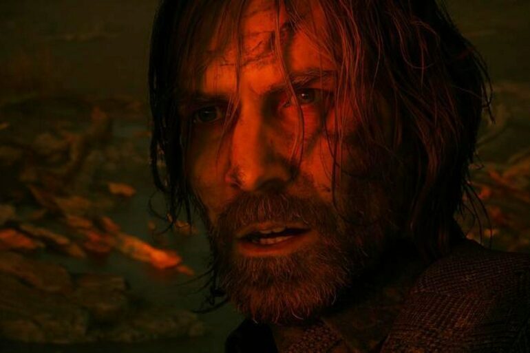 Alan Wake looking scruffy in Alan Wake 2