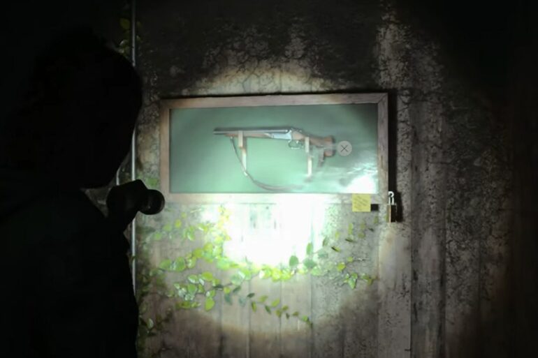 The shotgun cabinet in Alan Wake 2