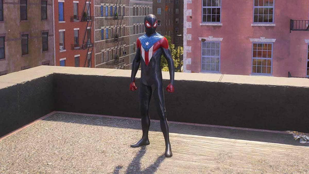 The Boricua Suit in Marvel's Spider-Man 2