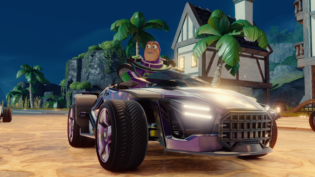 Buzz Lightyear character in Disney Speedstorm