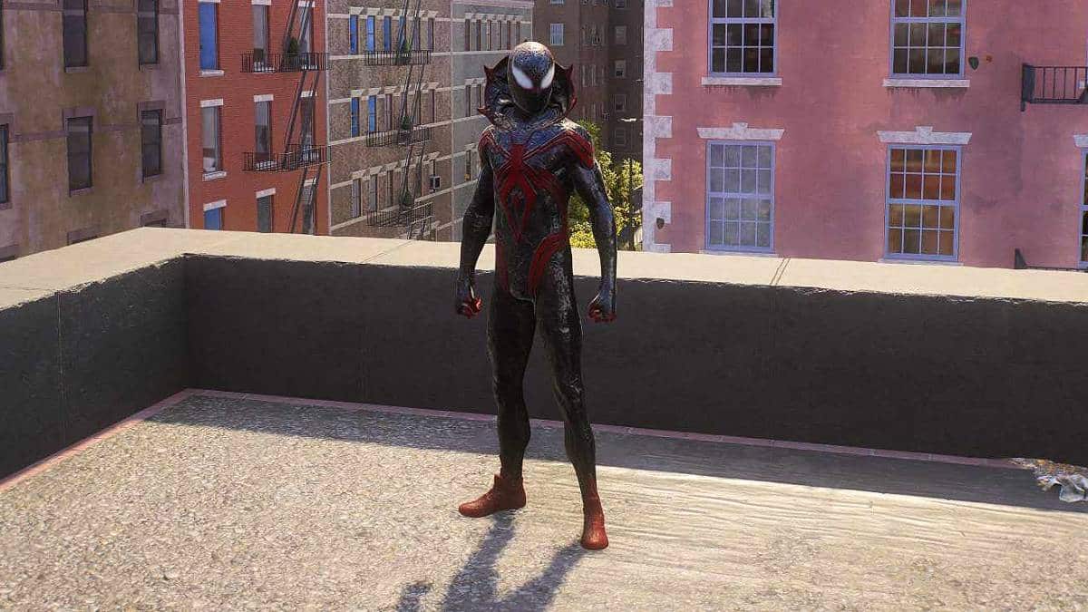 The Dark Ages Suit in Marvel's Spider-Man 2