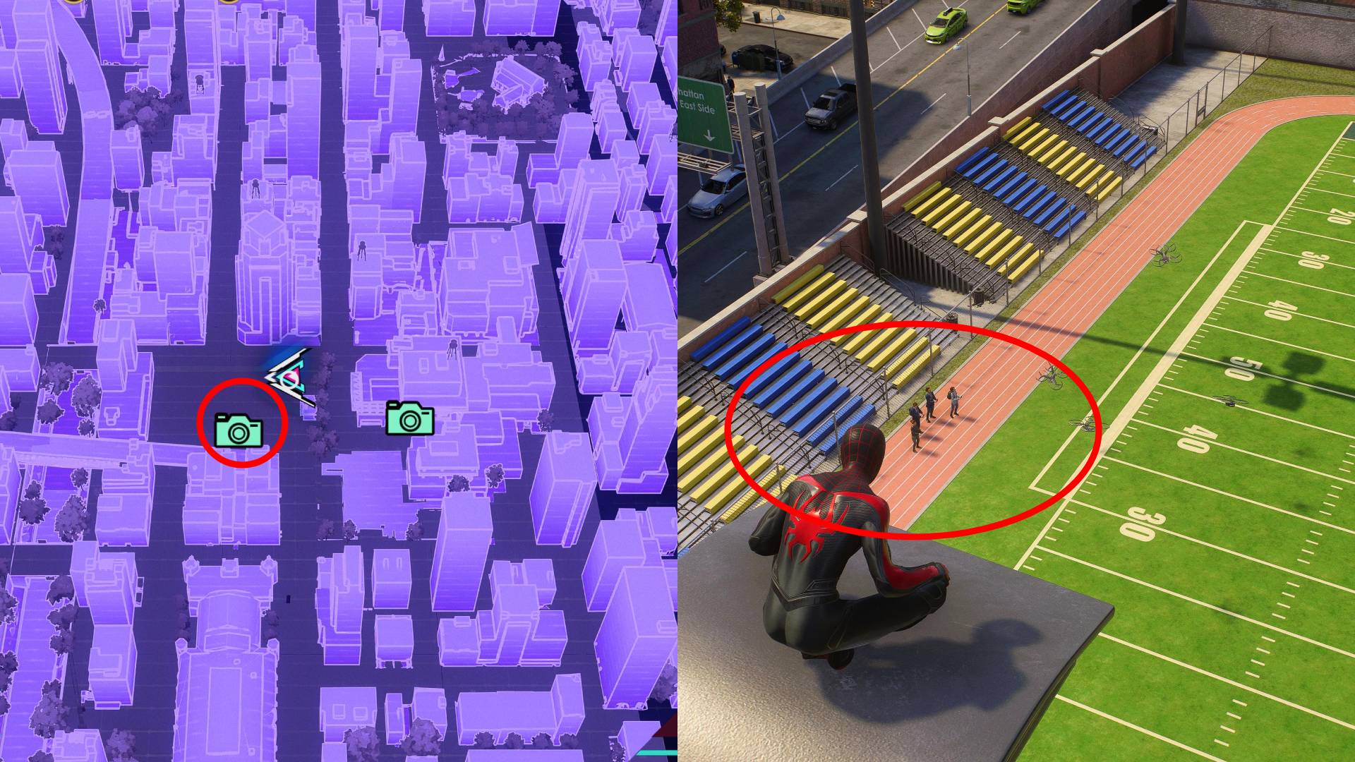 The location of the Drone Club in Marvel's Spider-Man 2