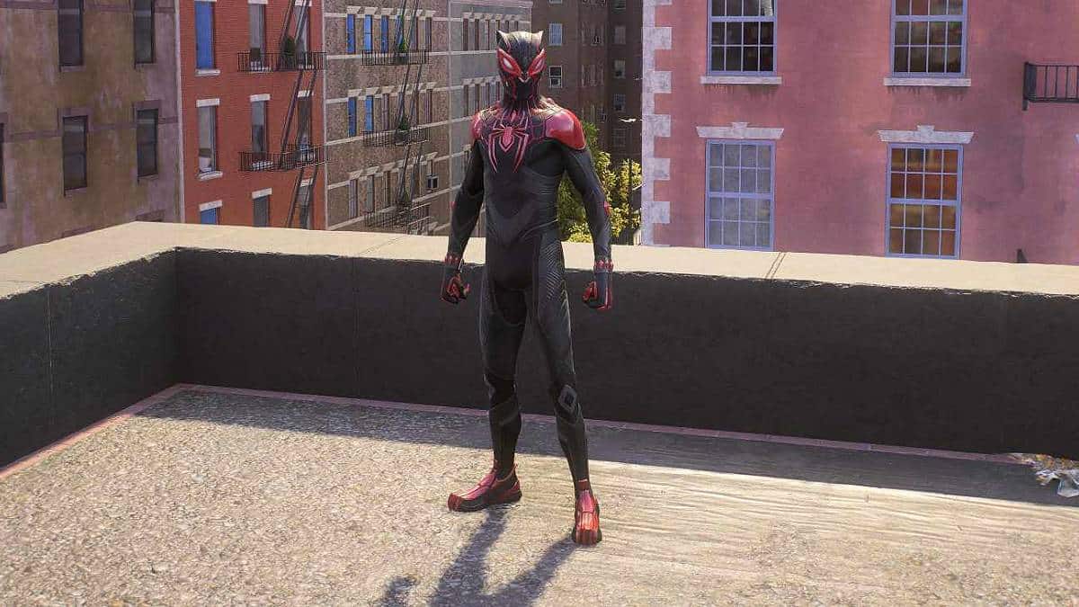 The Forever Suit in Marvel's Spider-Man 2