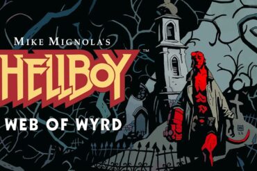 Hellboy Web of Wyrd key art and logo