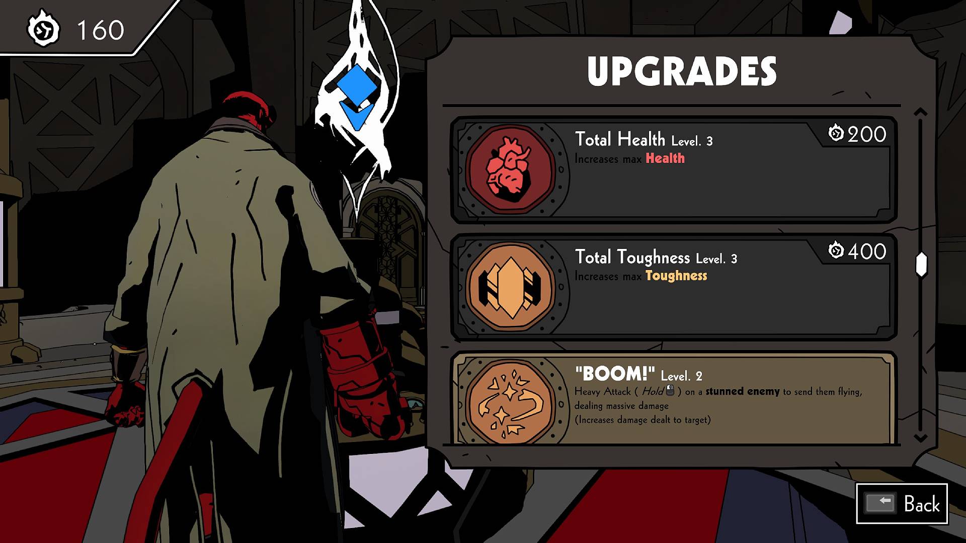 Hellboy Web of Wyrd upgrades