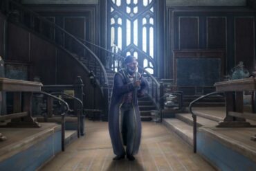 Professor Abraham Ronen in Hogwarts Legacy