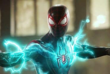 Miles with his venom powers in Marvel's Spider-Man 2