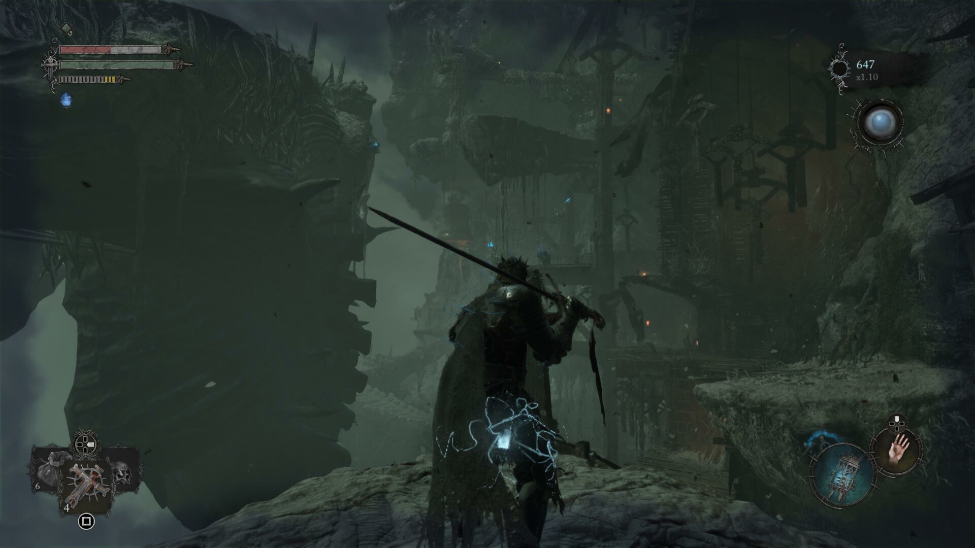 This new Lords of the Fallen PS4 gameplay looks a lot like Dark Souls