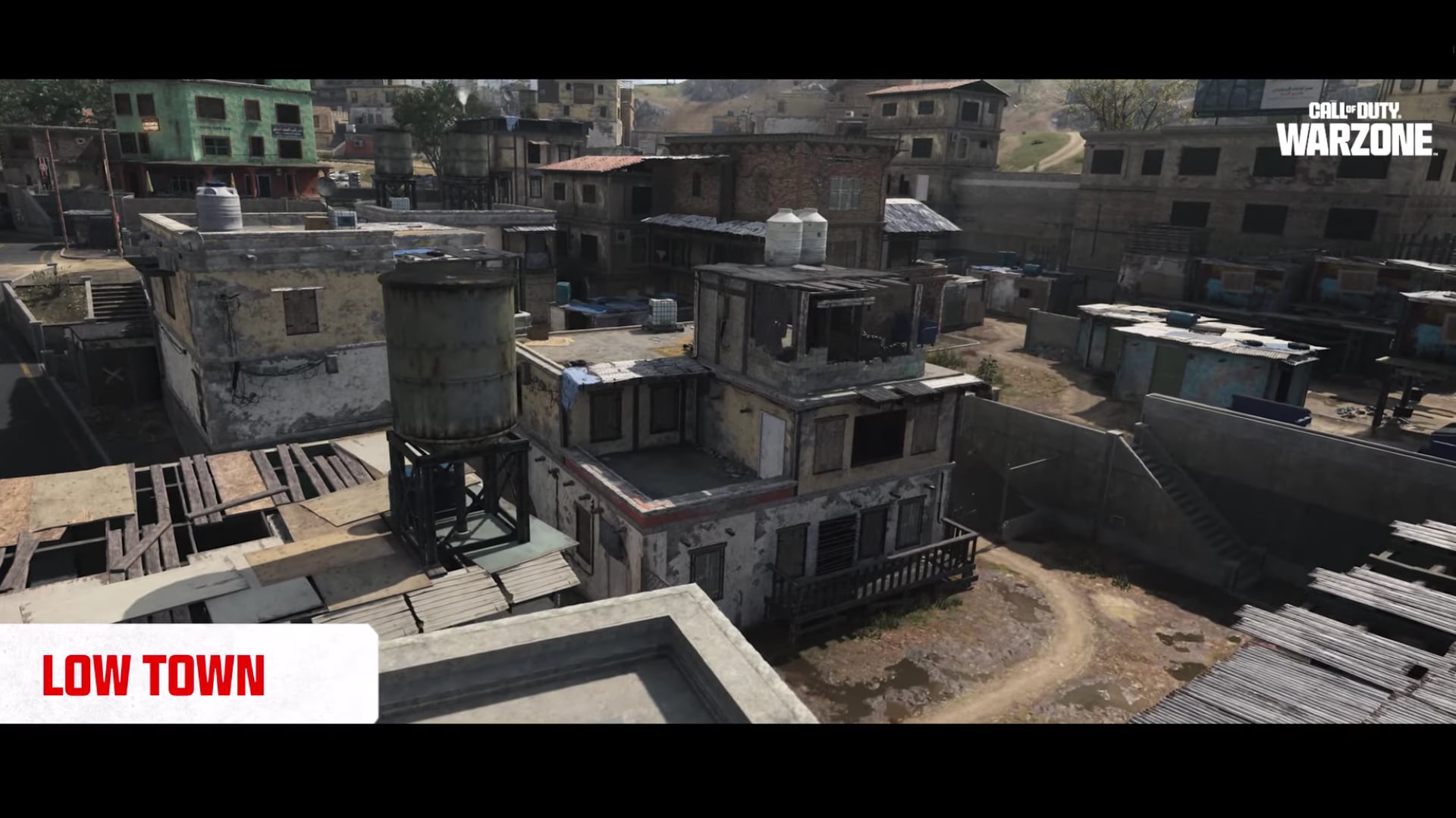 Low Town POI in the Warzone map: Urzikstan