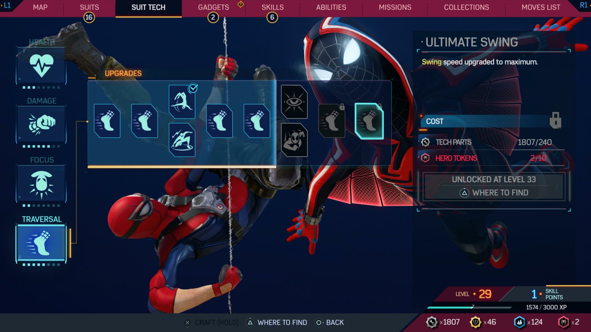 Marvel's Spider-Man 2 Ultimate Swing