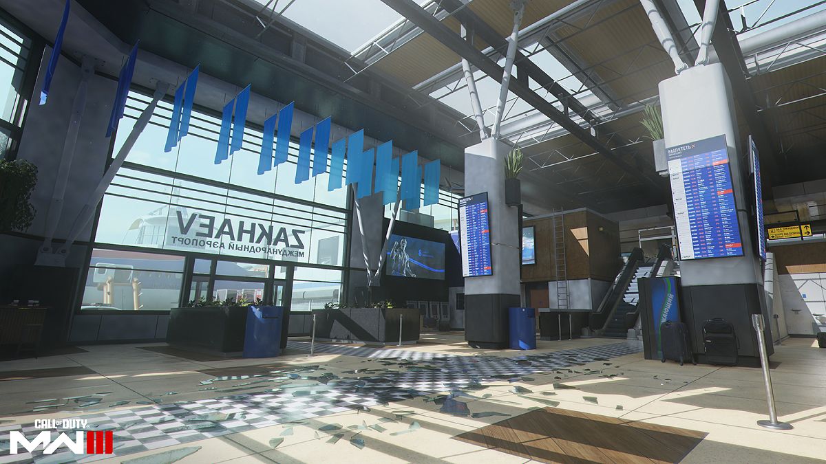 The map Terminal in Modern Warfare 3