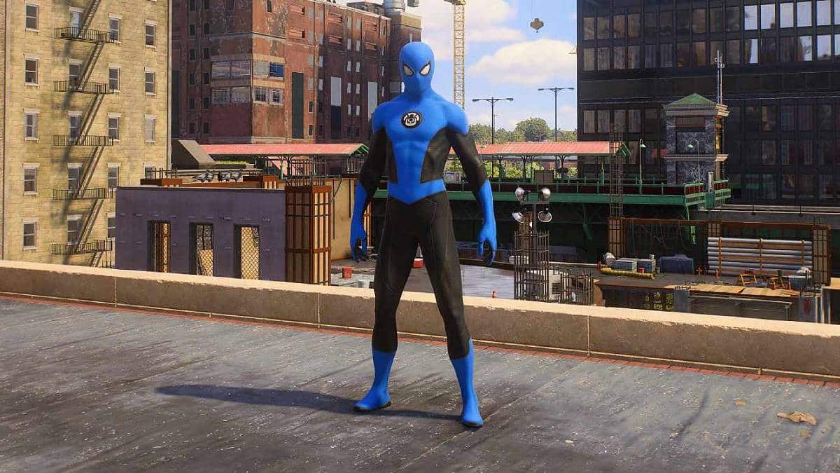 The New Blue Suit in Marvel's Spider-Man 2