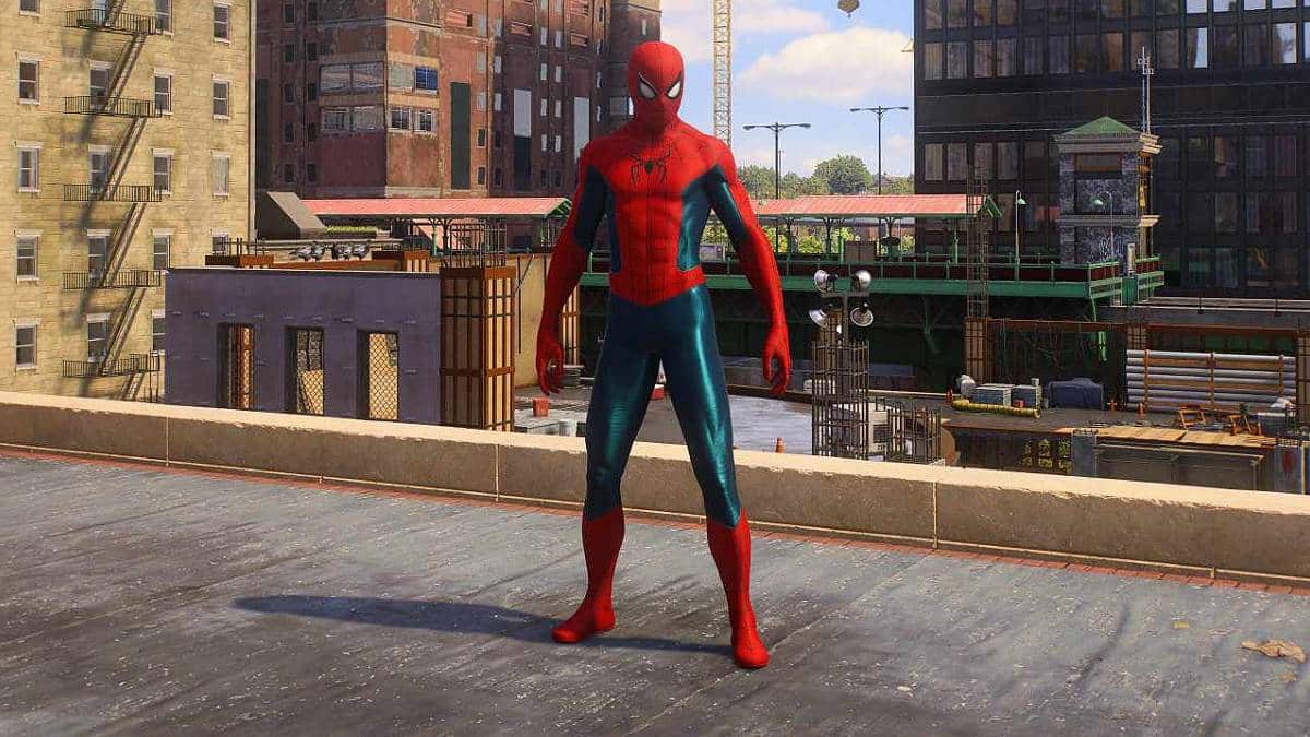 The New Red and Blue Suit in Marvel's Spider-Man 2