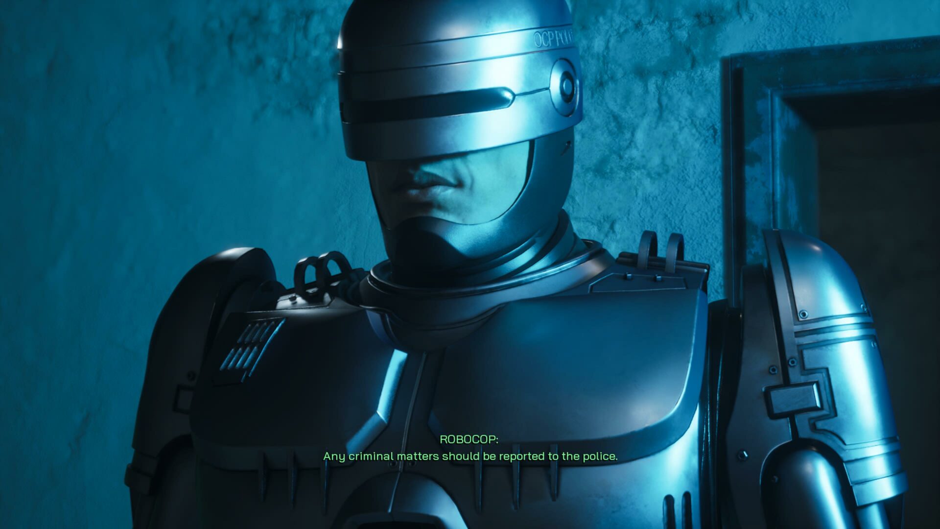 RoboCop: Rogue City Character Speech