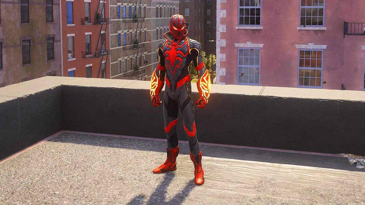 The S.T.R.I.K.E Suit in Marvel's Spider-Man 2