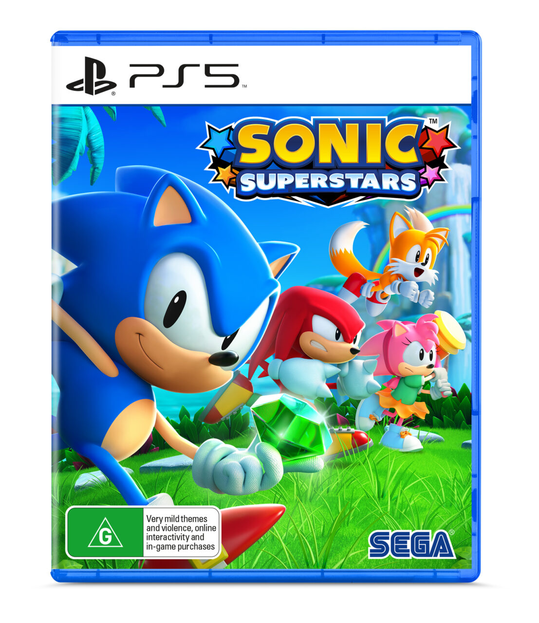 Sonic Superstars Standard PS5 Cover