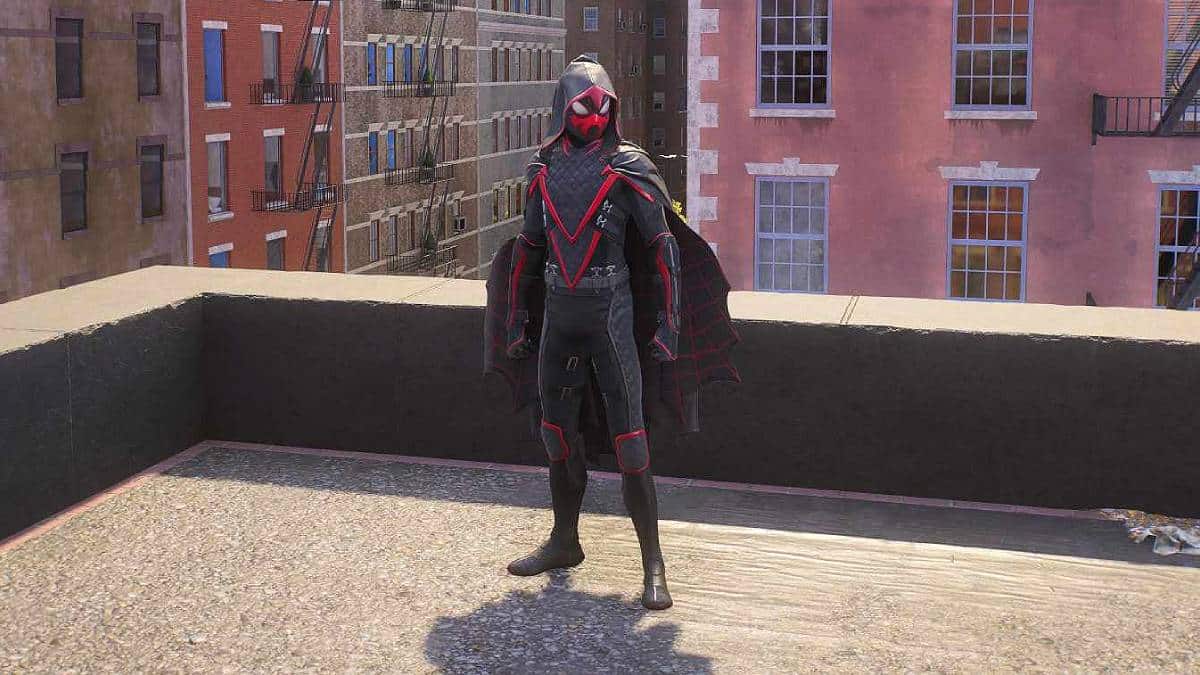 The Shadow Spider Suit in Marvel's Spider-Man 2