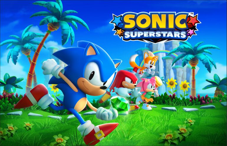 Sonic Superstars Cover Art All Characters