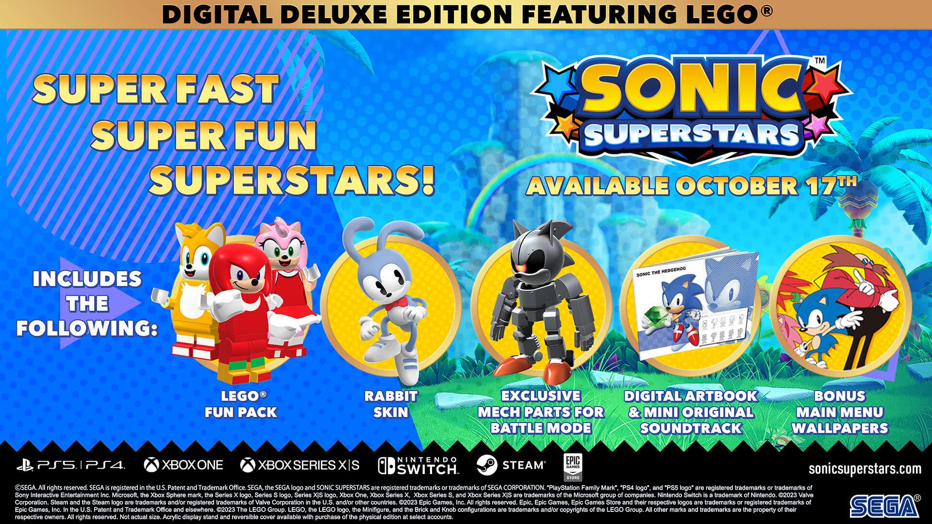Sonic Superstars Digital Deluxe Edition