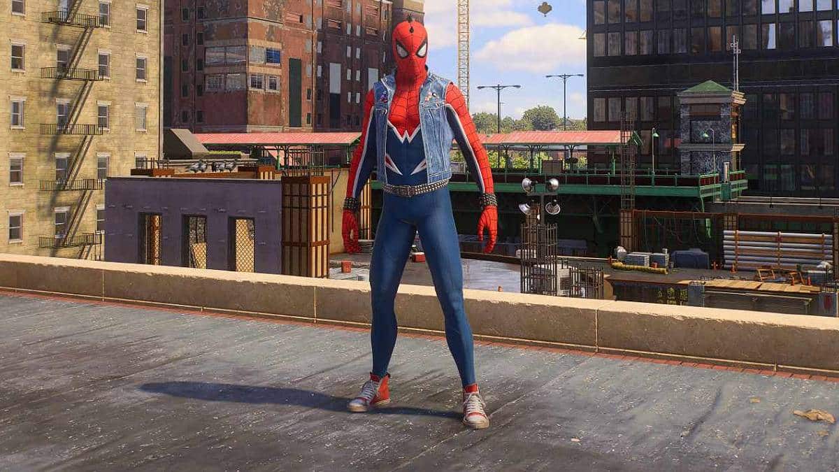 The Spider-Punk Suit in Marvel's Spider-Man 2