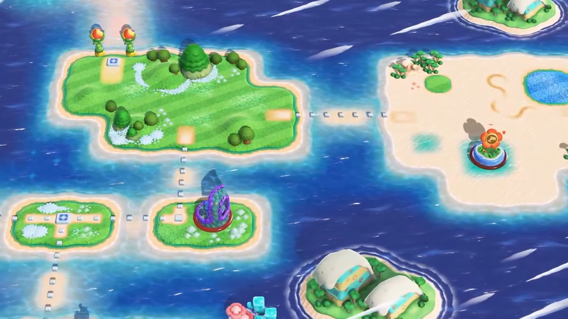 Petal Isles in Super Mario Bros Wonder