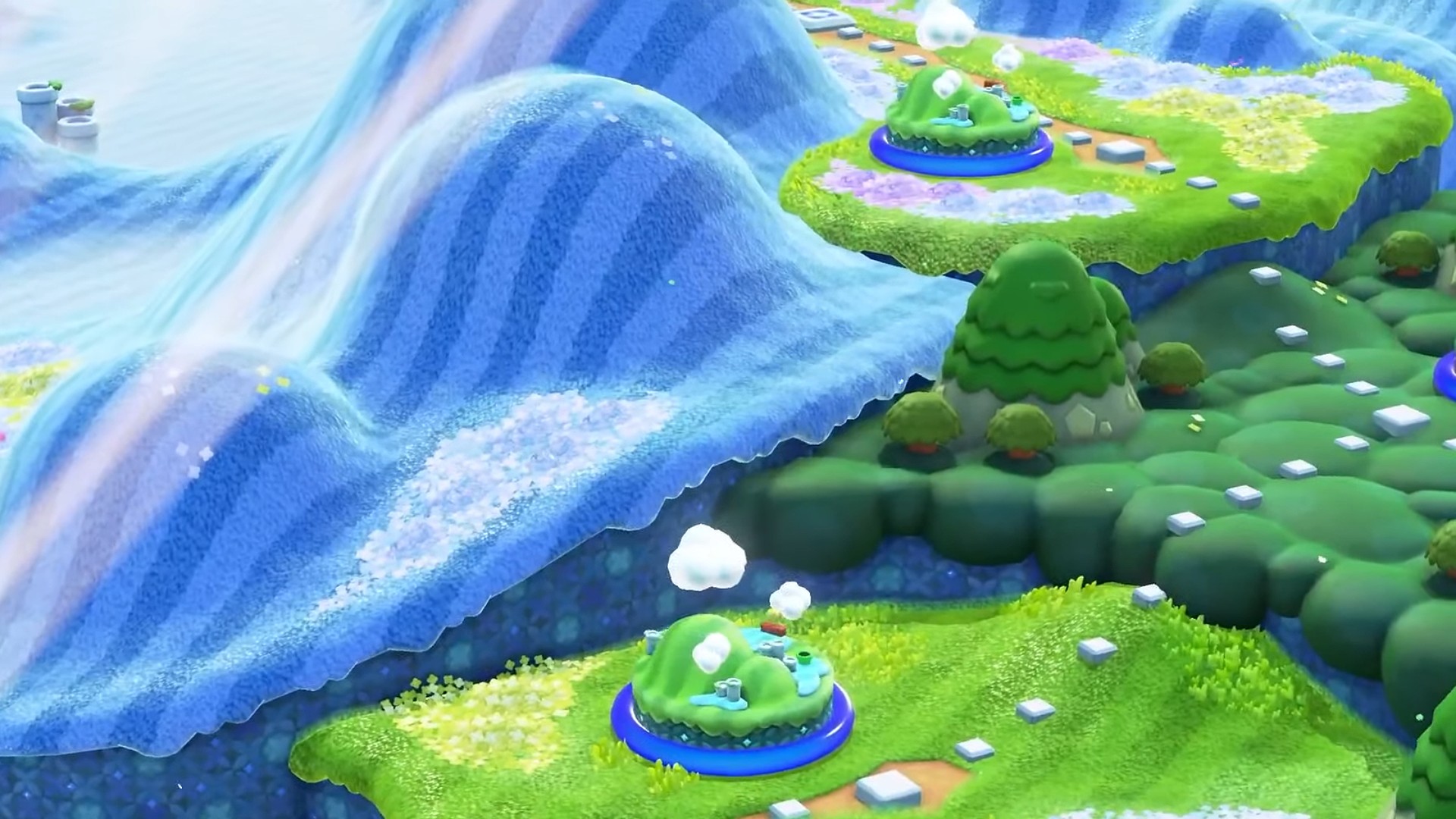 Pipe-Rock Plateau World in Super Mario Bros Wonder