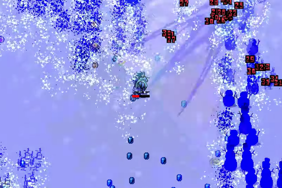 Vampire Survivors Releases Free Christmas-Inspired “Whiteout” Update