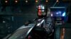 RoboCop stepping out of his police car in RoboCop: Rogue City