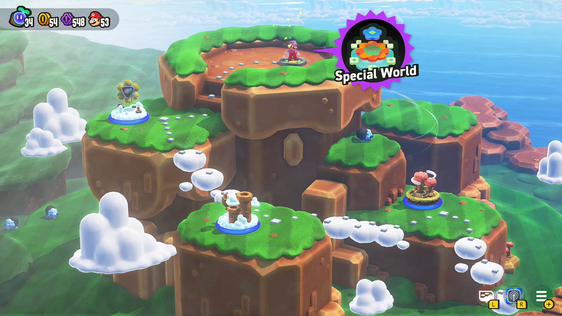 The Special World entrance in Pipe-Rock Plateau in Super Mario Bros. Wonder