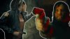 Saga and Alan holding pistols in Alan Wake 2
