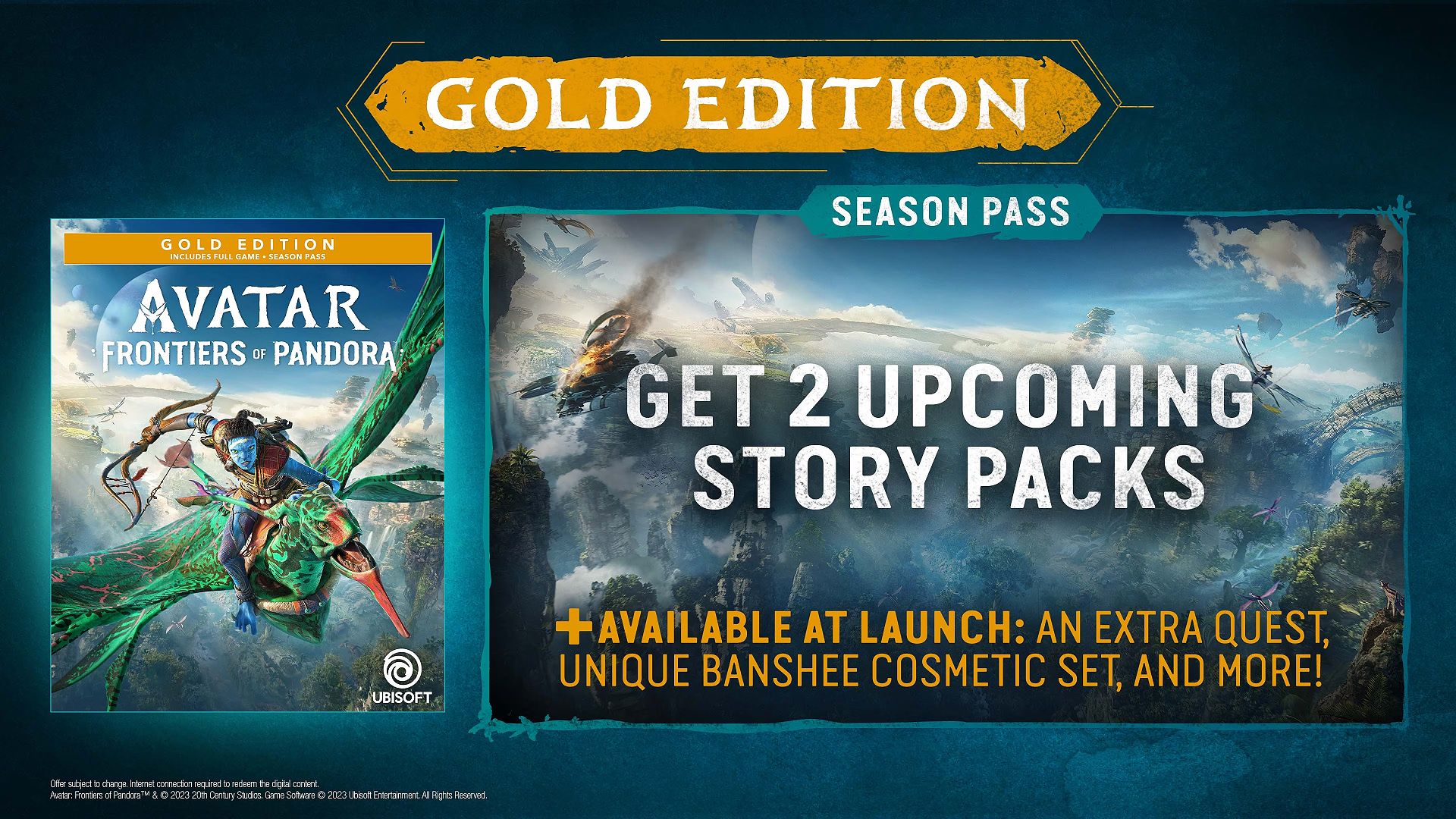 The Gold Edition of Avatar Frontiers of Pandora