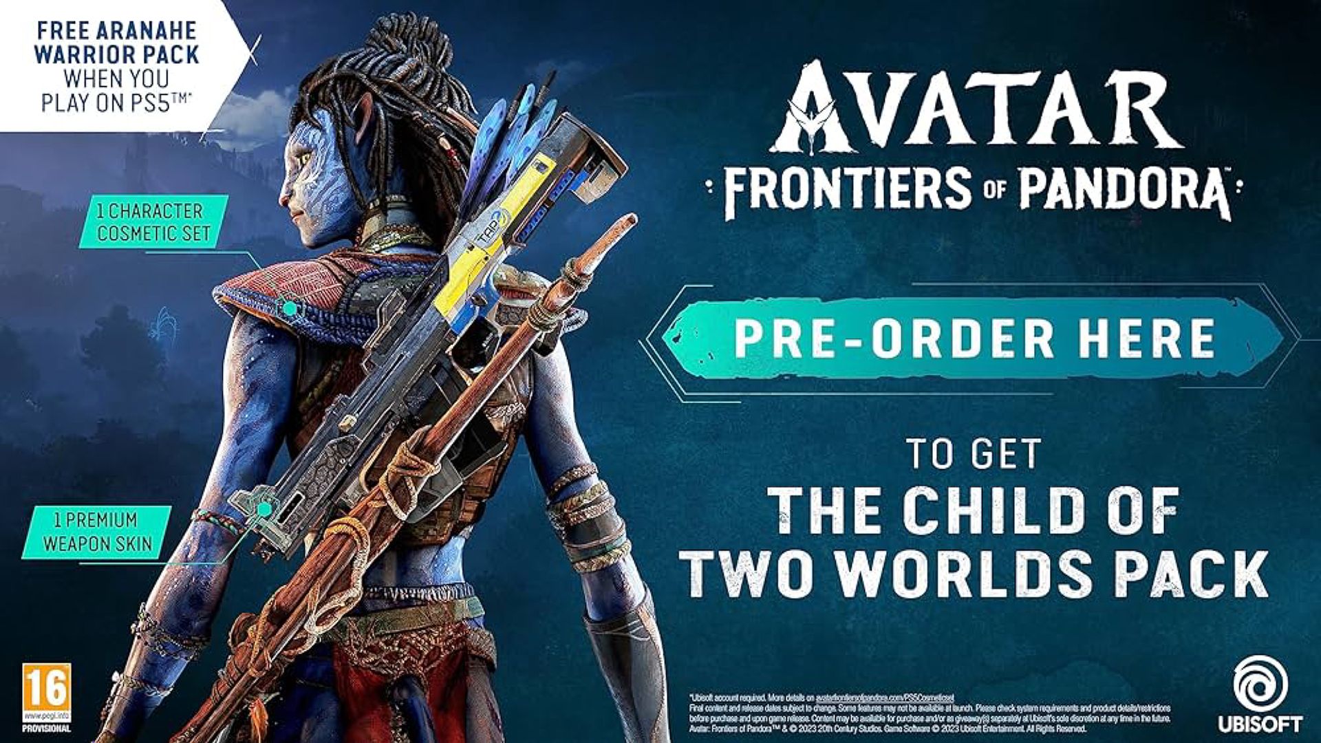 The Pre-order bonus for Avatar Frontiers of Pandora