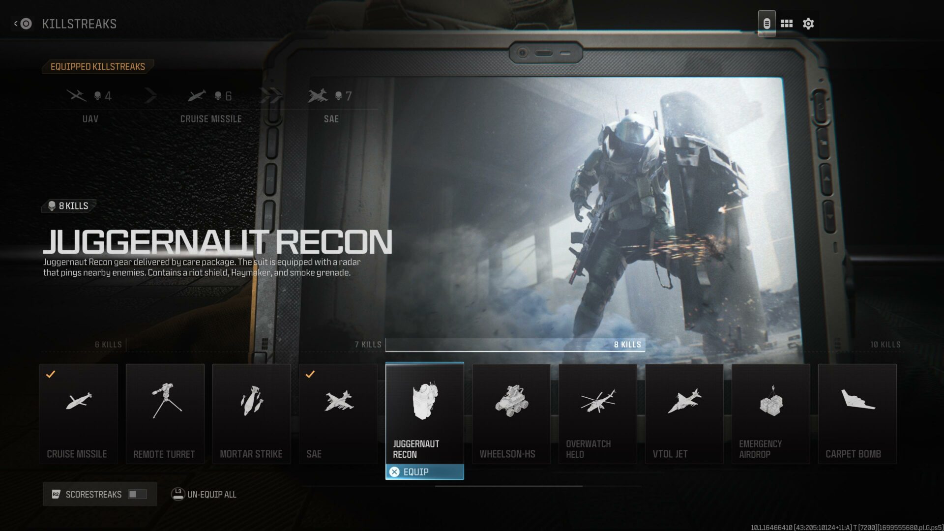 Call of Duty: MW3 Juggernaut Recon