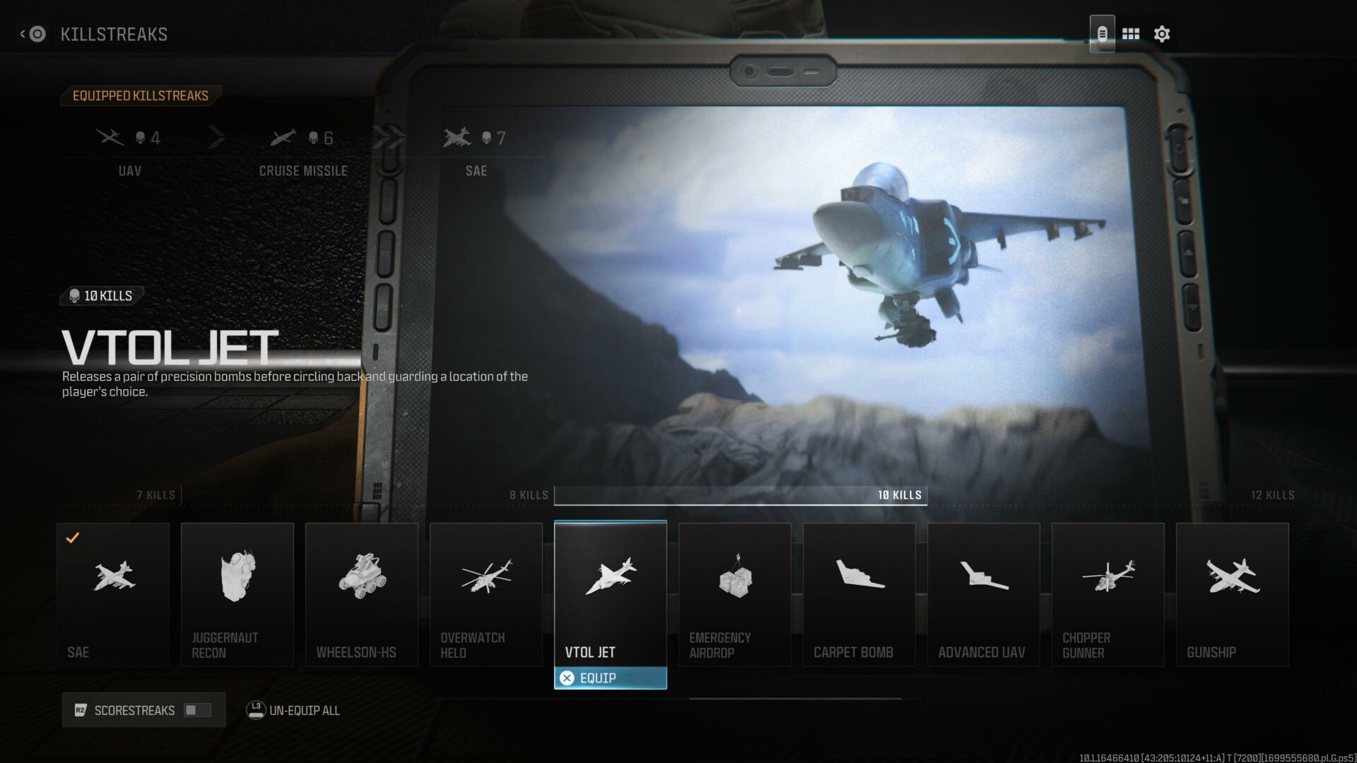 Call of Duty: MW3 VTOL Jet