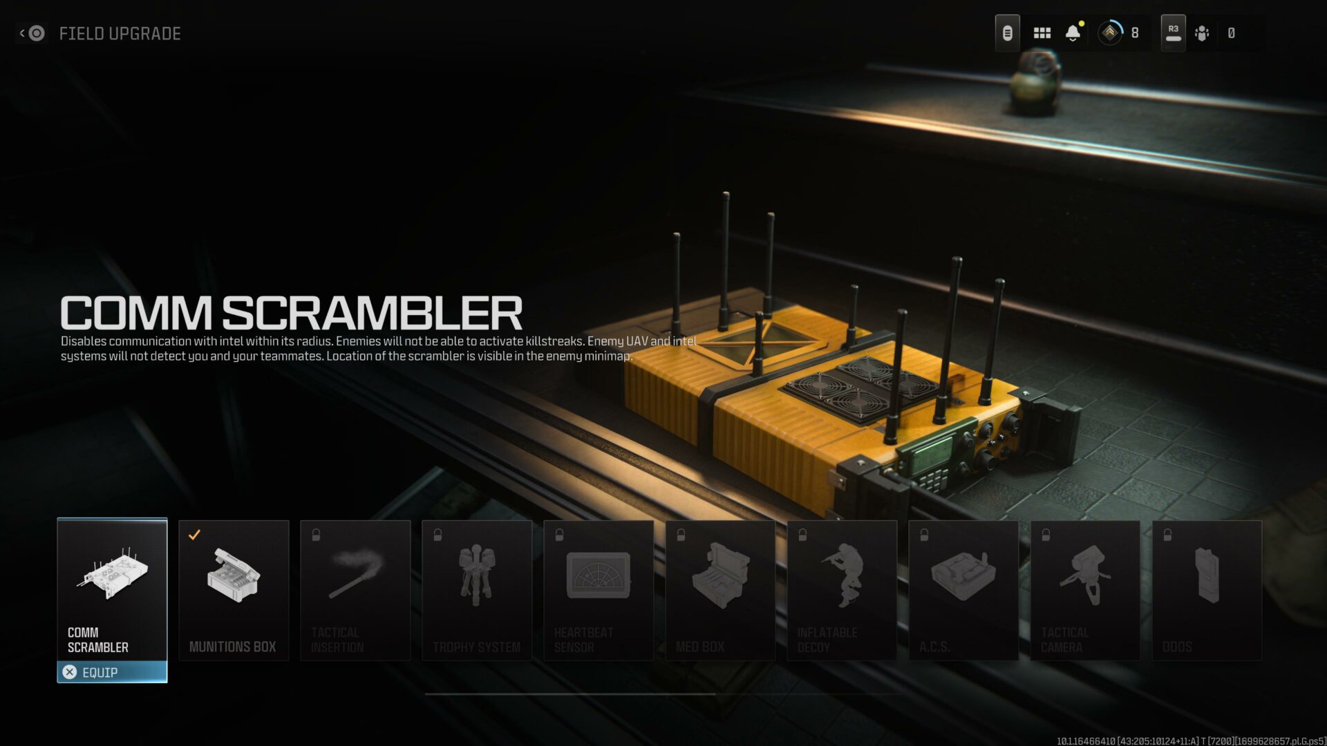 Call of Duty: MW3 Comm Scrambler