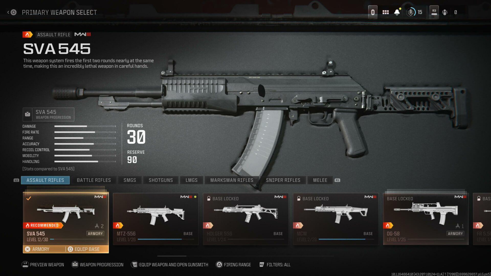 Call of Duty: MW3 SVA 545