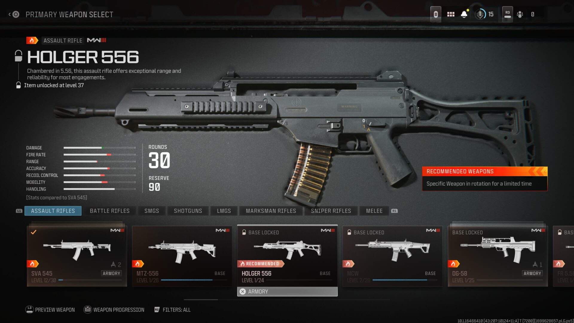 Call of Duty: MW3 Holger 556