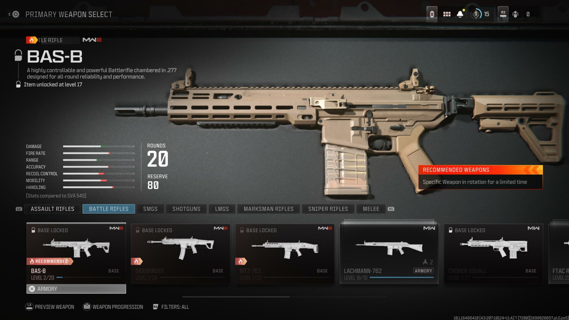 Call of Duty: MW3 BAS-B