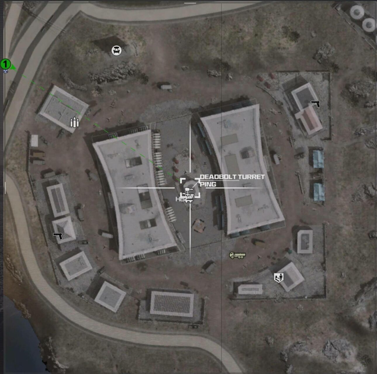 MW3 Zombies Bazaar Location